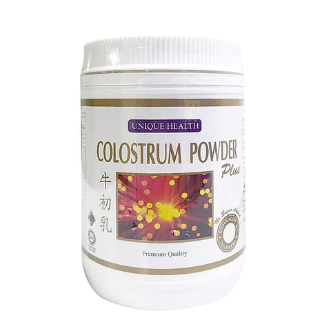 Unique Health Colostrum Plus Powder 500g (No Sugar Added)