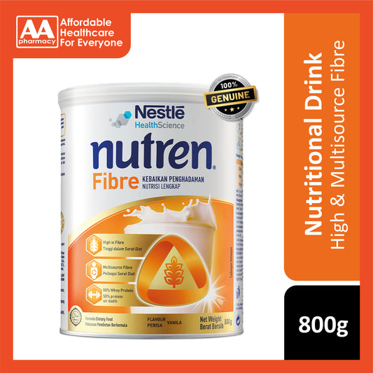 Nestlé Nutren Fibre 800g (Vanilla Flavour)