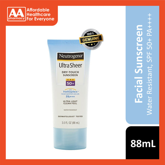 Neutrogena Ultra Sheer Dry-Touch Sunscreen SPF50+ PA++++ 88mL