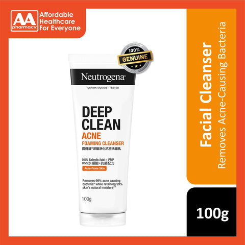 Neutrogena Deep Clean Acne Foaming Cleanser 100g