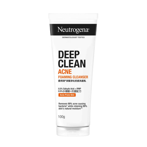 Neutrogena Deep Clean Acne Foaming Cleanser 100g