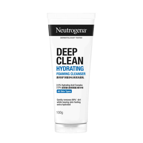 Neutrogena Deep Clean Hydrating Foaming Cleanser 100g