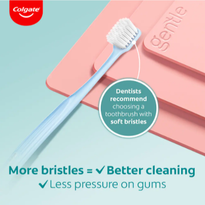 Colgate Gentle Clean Toothbrush 3's - Soft