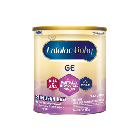 Enfalac Baby GE Infant Formula 350g (For Babies 0-12 Months)