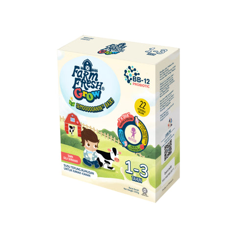 Farm Fresh Grow Milk Powder 800g (For Children 1-3 Years)