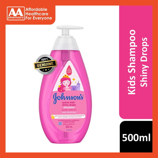 Johnson's Active Kids Shiny Drops Shampoo 500mL