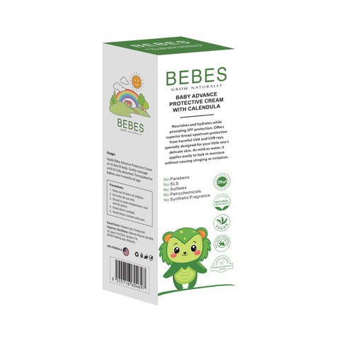 Bebes Baby Advance Protective Cream with Calendula 85g