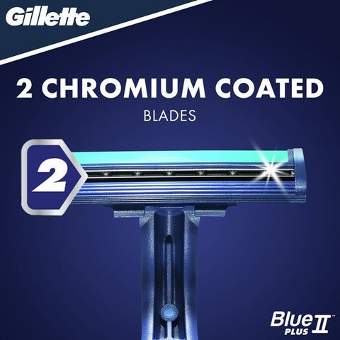 Gillette Blue II Plus Disposable Razor 5+1's