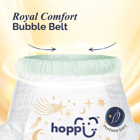 Hoppi RoyalDream Baby Tape Diapers Size M 44's (6-11kg)