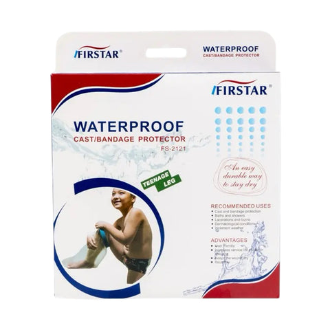 Firstar Waterproof Cast/Bandage Protector FS-2121 (Teenager Leg, 42cm) 1's