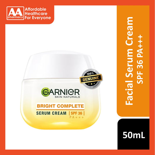 Garnier Bright Complete Vitamin C Serum Cream SPF36 50mL