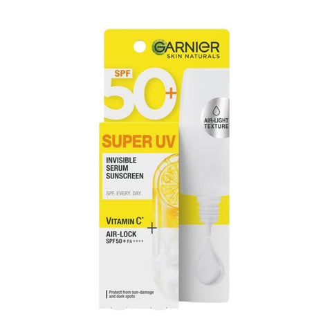 Garnier Super UV Invisible Serum Sunscreen SPF50+ 30mL