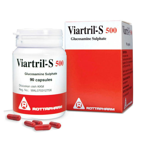 Viartril-S 500mg Glucosamine Sulphate Capsule 90's