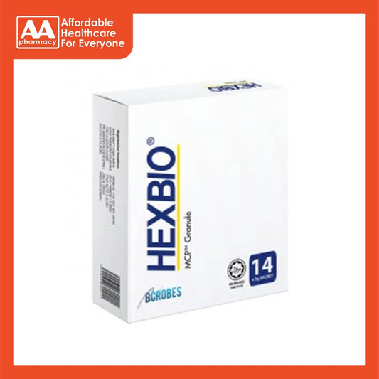 Hexbio Mcp Granule Sachets 3g 14's