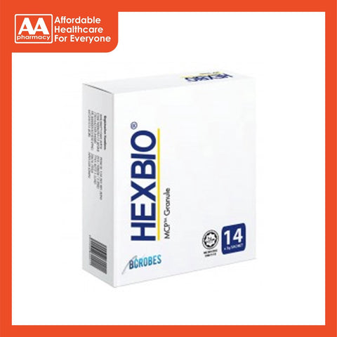 Hexbio Mcp Granule Sachets 3g 14's