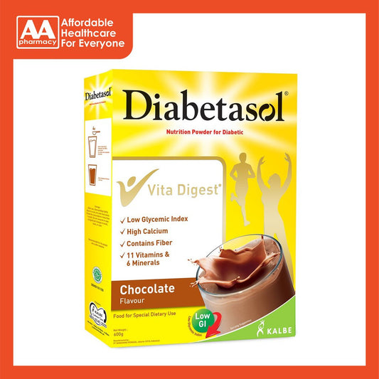 Diabetasol Nutrition Powder (Chocolate) 600g