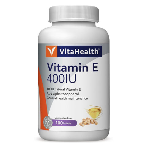 Vitahealth Vitamin E 400 IU Softgels 100's