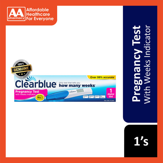 Clearblue Digital Pregnancy Test 1's