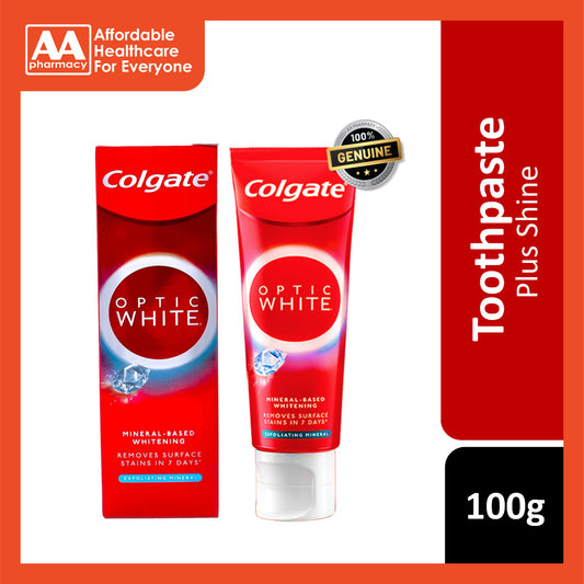 Colgate Optic White Plus Shine Toothpaste 100g