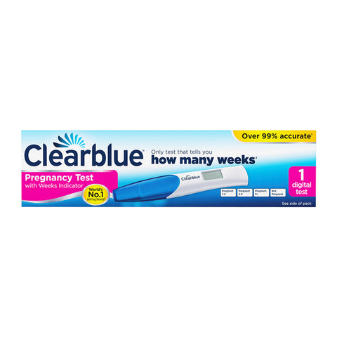 Clearblue Digital Pregnancy Test 1's