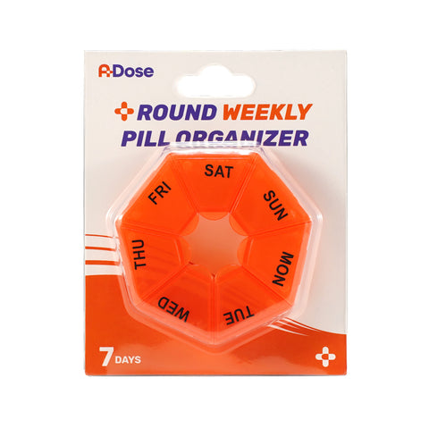 A-Dose 7 Day Pill Box (Round) 1's