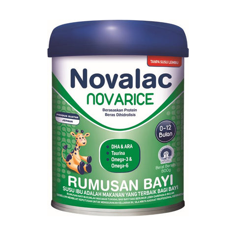 Novalac Novarice Infant Formula 800g (0-1 Years)