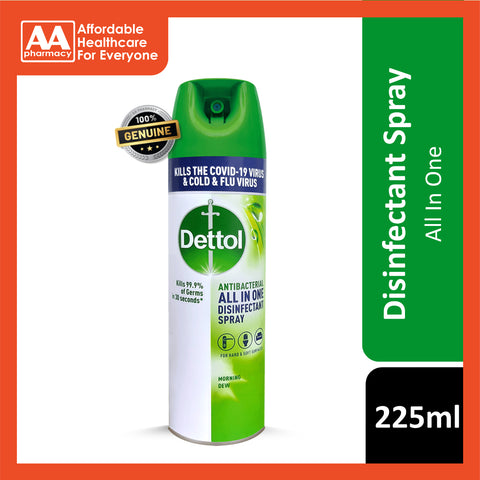 Dettol Disinfectant Spray 225ml Morning Dew