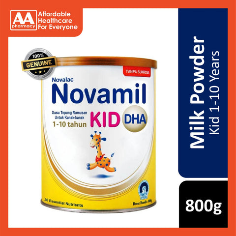 Novamil Kid DHA Growing-Up Formula 800g (1-10 Years)