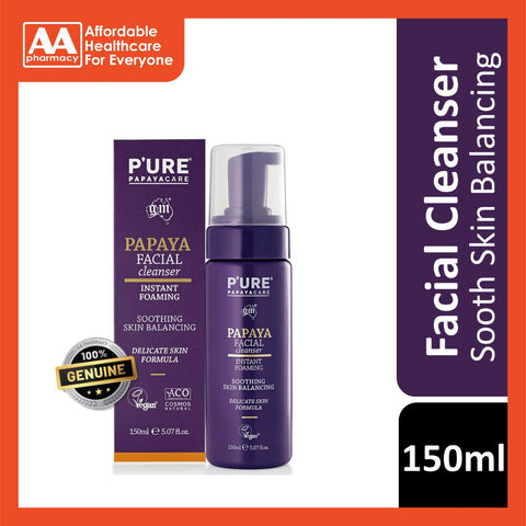 P'ure Papaya Facial Cleanser 150ml