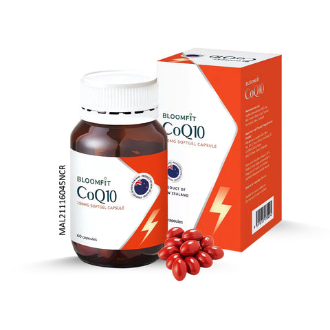 Bloomfit CoQ10 150mg Softgel Capsule 60's