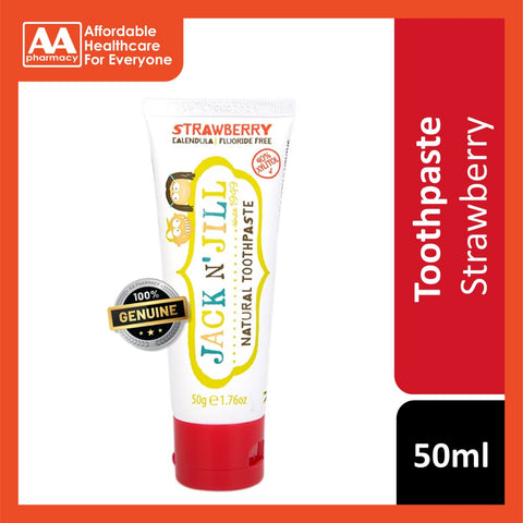 Jack N Jill Toothpaste 50ml (Strawberry)