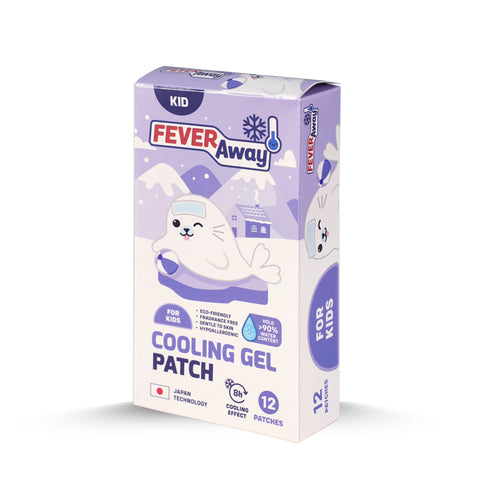 Feveraway Cooling Gel Patch (Kid) 12's [MDA Approved]