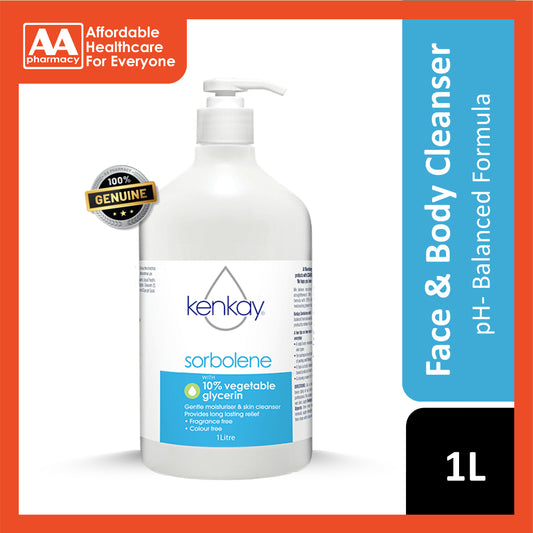 Kenkay Sorbolene With 10% Vegetable Glycerin 1L