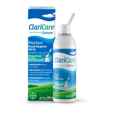 Claricare Nasal Hygiene Spray Daily 100mL