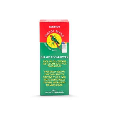 Bosisto's Parrot Oil 28ml (Natural Eucalyptus Globulus Oil)