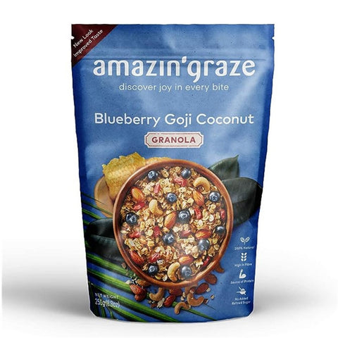 Amazin' Graze Blueberry Goji Coconut Granola 250g