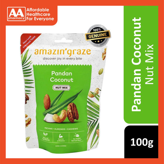 Amazin' Graze Pandan Coconut Nut Mix 100g