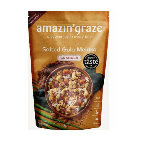 Amazin' Graze Salted Gula Melaka Granola 250g