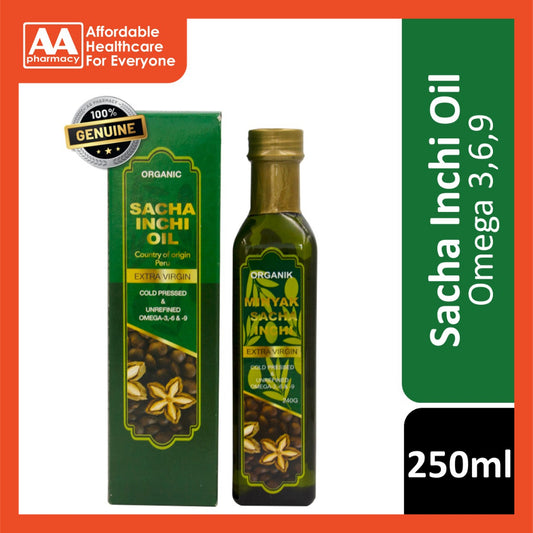 Hei Hwang Organic Sacha Inchi Seed Oil 250mL