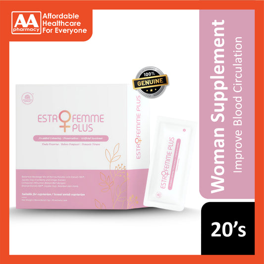 Estrofemme Plus Sachet 20's