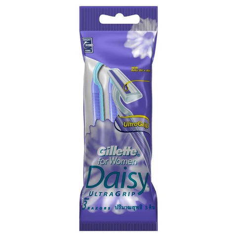 Gillette Women Daisy With Aloe Disposable Razor 3s