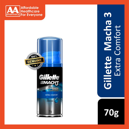 Gillette Mach 3 Extra Comfort Shaving Gel 70g