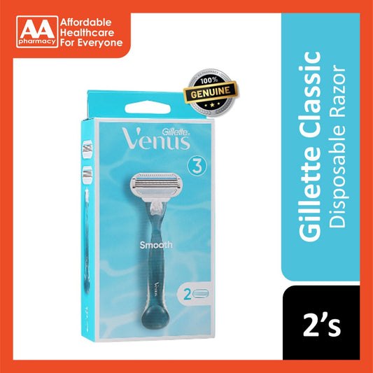 Gillette Venus Classic Razor 2 Up