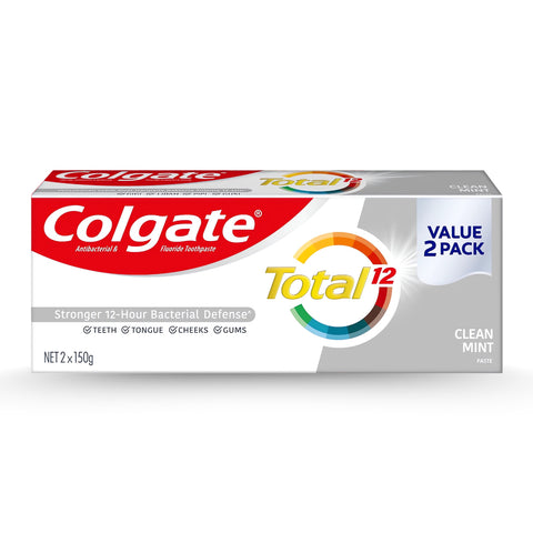 Colgate Clean Mint Toothpaste 2x150g