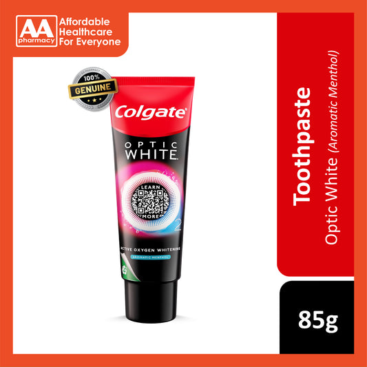 Colgate Optic White O2 Aromatic Menthol Toothpaste 85g