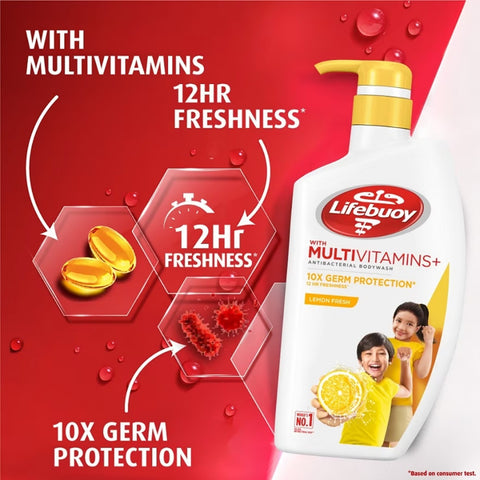 Lifebuoy Lemon Fresh Antibacterial Body Wash 920ml