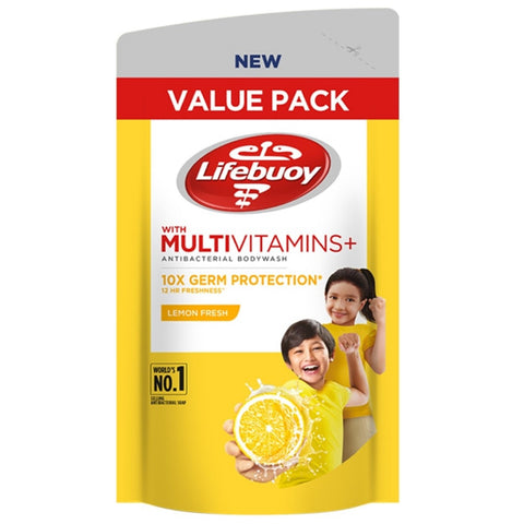 Lifebuoy Lemon Fresh Antibacterial Body Wash (Refill) 800ml