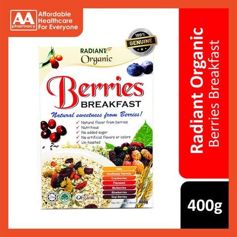 Radiant Organic Berries Breakfast 400g