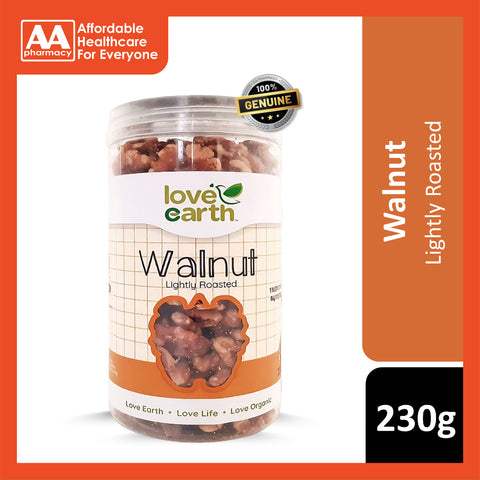 Love Earth Light Roasted Natural Walnut 230g