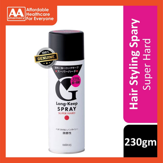 Mandom Long-Keep Spray 230gm (Super Hard)